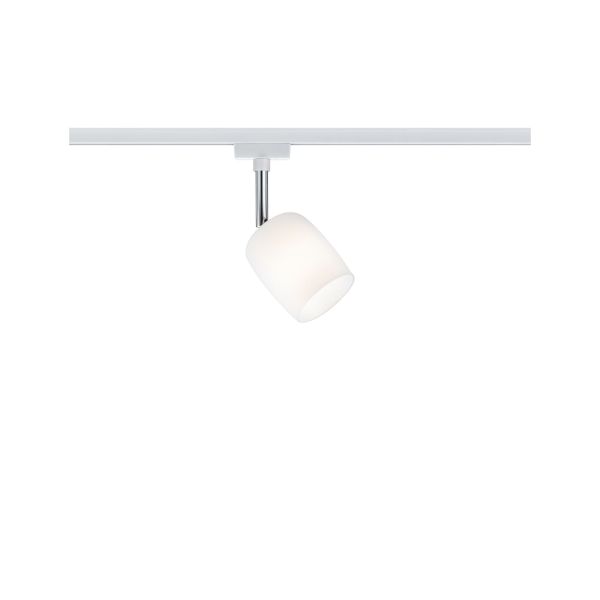 Paulmann 953.42 URail Schienenspot Blossom Einzelspot G9 max. 10W dimmbar 230V Weiß#Satin