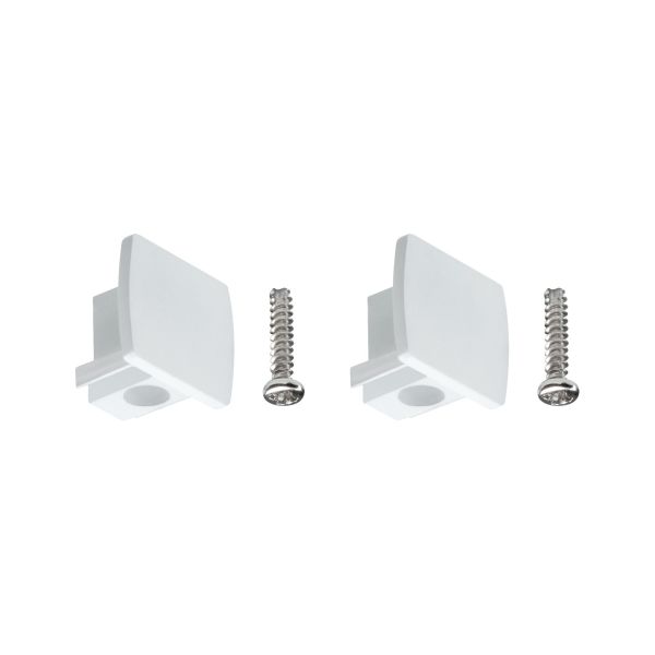 Paulmann 954.97 URail Verbinder 2er-Pack Endkappe 2er Pack 13x21mm Weiß