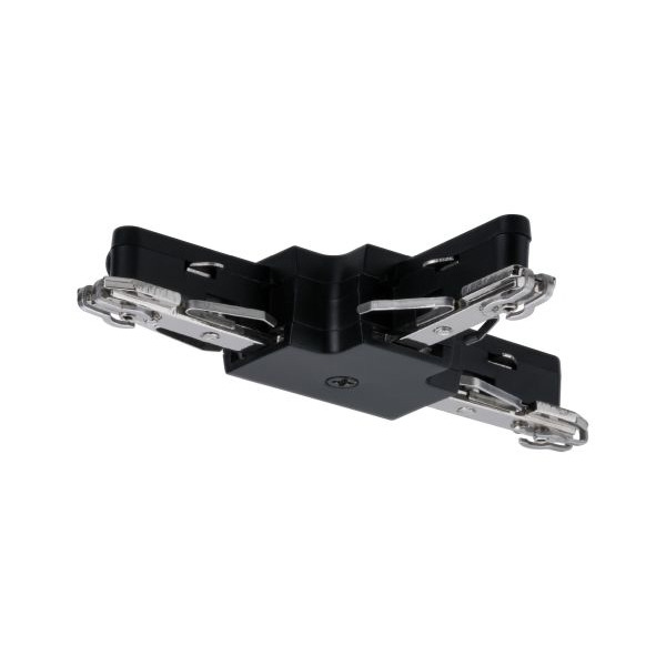 Paulmann 969.07 URail Verbinder T-Stück 104x62mm max. 1000W Schwarz matt