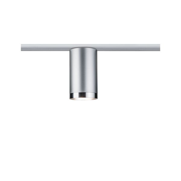 Paulmann 969.62 URail Schienenspot Tube Einzelspot GU10 max. 10W dimmbar 230V Chrom matt#Chrom
