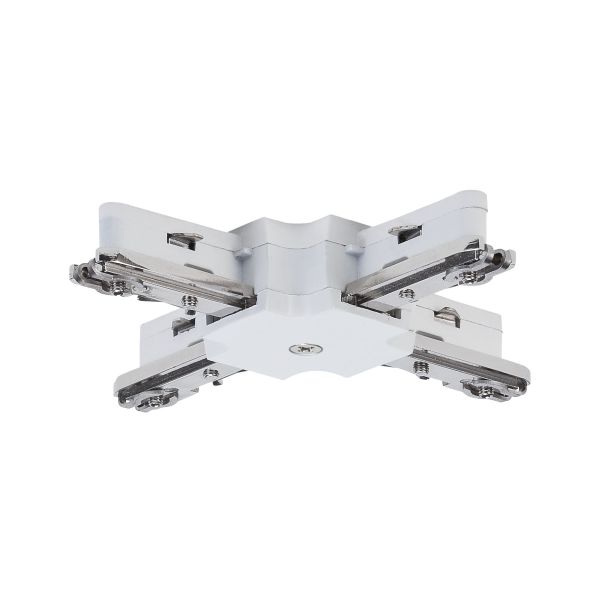 Paulmann 976.87 URail Verbinder X-Stück 104x104mm max. 1000W Weiß