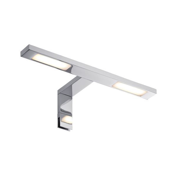 Paulmann 993.85 Galeria LED Spiegelleuchte Hook IP44 2700K 2x280lm 230V 2x3,2W Chrom