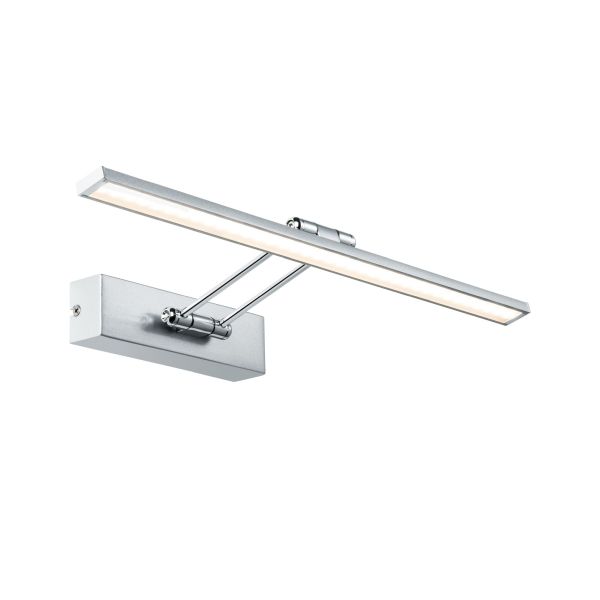 Paulmann 998.95 Galeria LED Bilderleuchte Beam 2700K 580lm 230V 8W Nickel gebürstet/Chrom