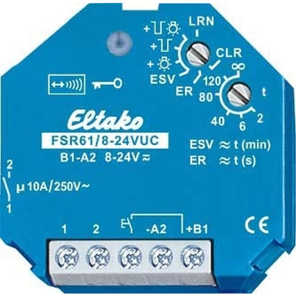 Eltako FSR61/8-24V UC Funkaktor Stromstoßschalter 30100004