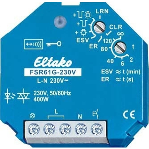 Eltako FSR61G-230V Stromstoß-Schaltrelais geräuschlos 30100029