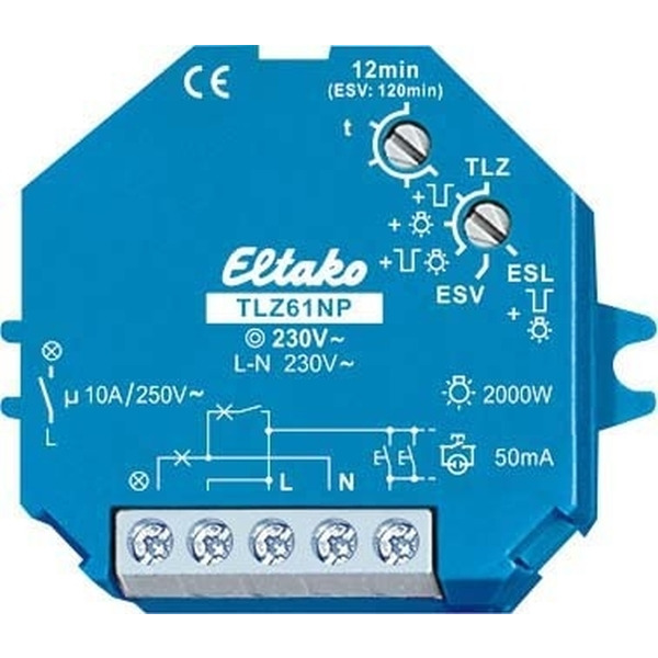 Eltako TLZ61NP-230V Treppenlicht-Zeitschalter 61100102