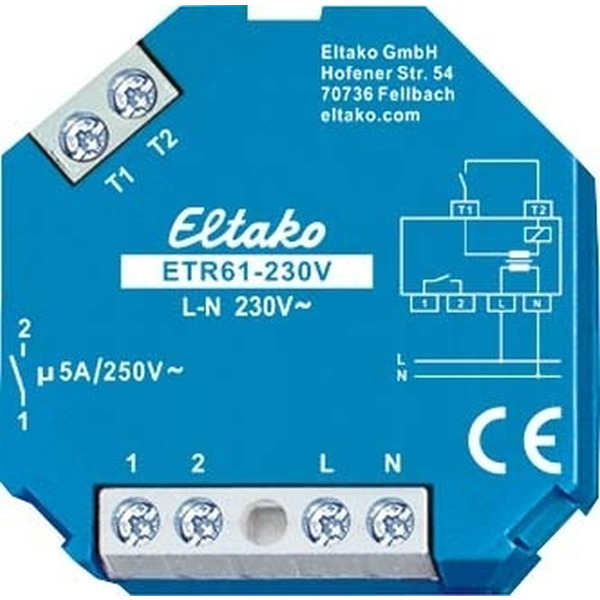 Eltako ETR61-230V Trennrelais 230V 1S 5A/250VAC 61100635