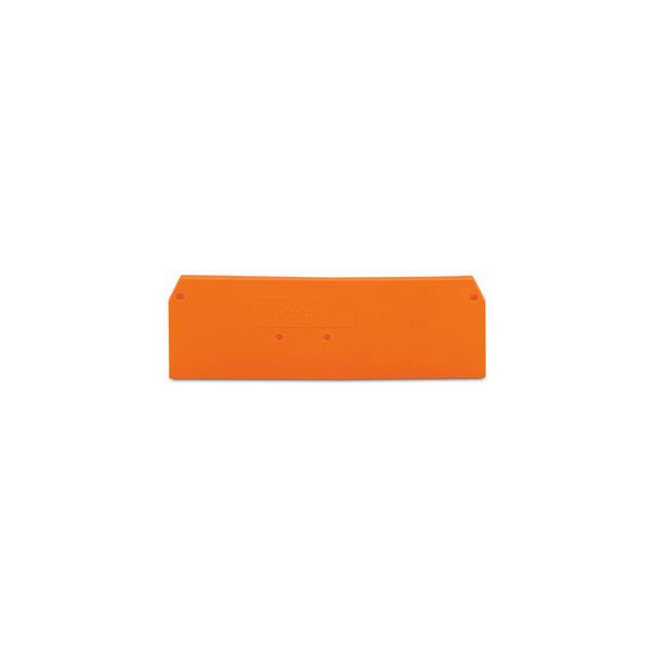 Wago 280-315 Abschluss- und Zwischenplatte 2,5mm dick orange