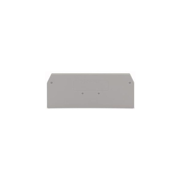 Wago 280-324 Abschluss- und Zwischenplatte 2,5mm dick grau