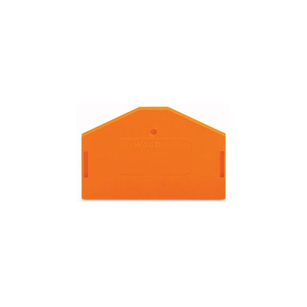 Wago 281-313 Abschluss- und Zwischenplatte 2,5mm dick orange