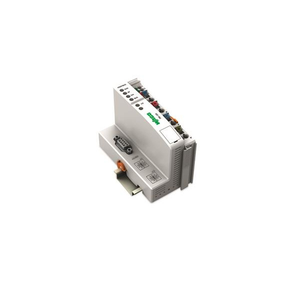 Wago 750-333 Feldbuskoppler PROFIBUS DP 2. Generation 12 MBd lichtgrau