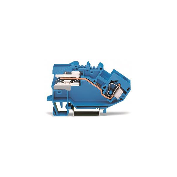 Wago 784-613 1-Leiter-N-Trennklemme 10mm² CAGE CLAMP® blau