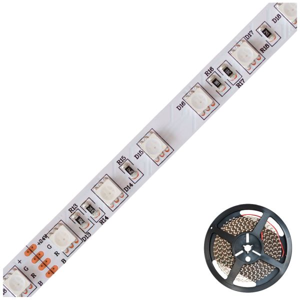 EVN LSTRSB2024305099 LED-Stripe Rolle RGB 5 Meter 24V 300 LED