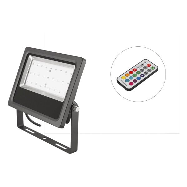 EVN LED-Strahler RGB mit Handsender