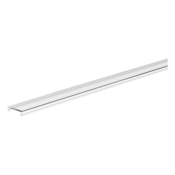 EVN Alu-Profil-Abdeckung flach klar 1 Meter