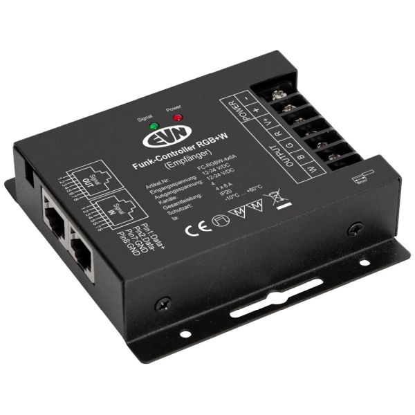 EVN Funk-Empfänger-Controller 12-24V/DC-4x6A IP20