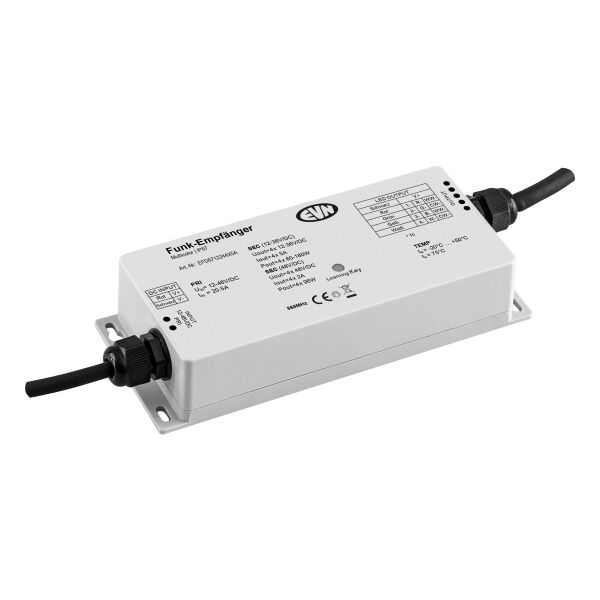 EVN LED-Funk-Steuerung 868MHZ 12-36V IP67