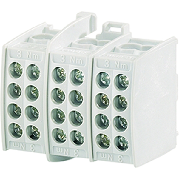 Hensel KKL 34 Hauptleitungsabzweigklemme, 1,5-25 qmm, 3pol. je 4 Klemmstellen