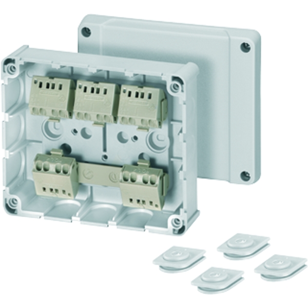 Hensel DPC 9225 Kabelabzweigkasten 1,5-2,5 qmm 3phasig, 5pol. Steck-Klemme