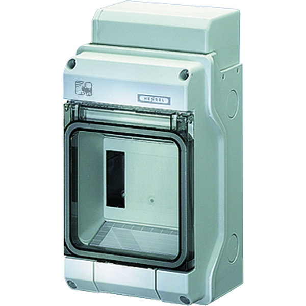 Hensel KV PC 9104 KV 90-Automatengehäuse Polycarbonat 4,5 Teilungseinheiten (4,5x18 mm), IP 65