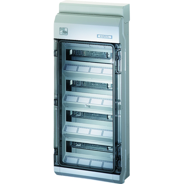 Hensel KV PC 9448 KV 90-Automatengehäuse Polycarbonat 48 Teilungseinheiten (4x12x18 mm), IP 65