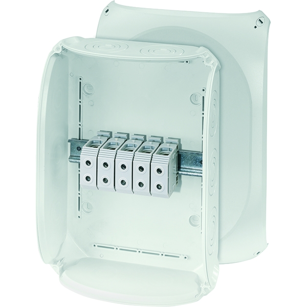 Hensel DK 5055 G Kabelabzweigkasten 16-50 qmm 3phasig, 5pol. Klemme
