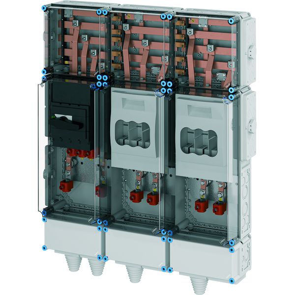 Hensel Mi EV 200kW 2000 Ladeverteiler für bis zu 2 Ladepunkte à 200 kW
