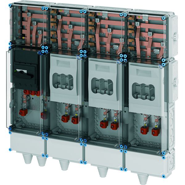 Hensel Mi EV 200kW 3000 Ladeverteiler für bis zu 3 Ladepunkte à 200 kW