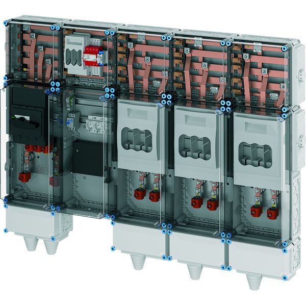 Hensel Mi EV 200kW 3001 Ladeverteiler für bis zu 3 Ladepunkte à 200 kW