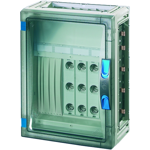 Hensel FP 3235 ENYSTAR-Sicherungsgehäuse, 5x3x63A D02 auf Sammelschiene 250 A, 5polig