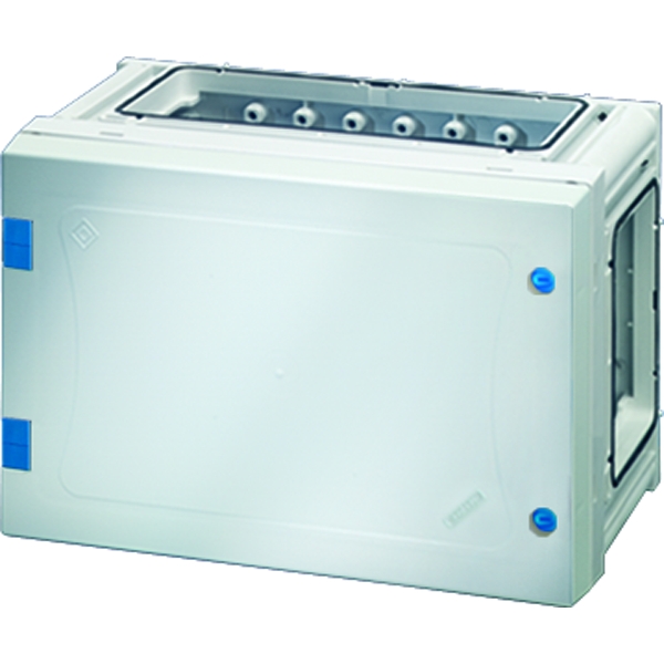 Hensel FP 0120 ENYSTAR-Leergehäuse, Einbaumaße 216x126x136mm, nicht durchsichtiger Tür