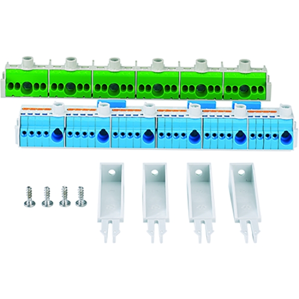 Hensel FP FC 54 NT ENYSTAR PE Klemme und N-Trennklemme 2x 1reihig, je 30 Klemmstellen
