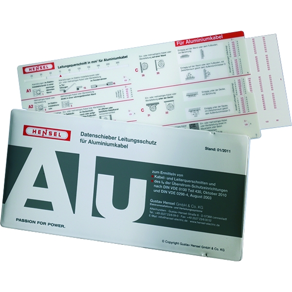 Hensel Datenschieber LS-Aluleiter Datenschieber Leitungsschutz für Aluminiumkabel