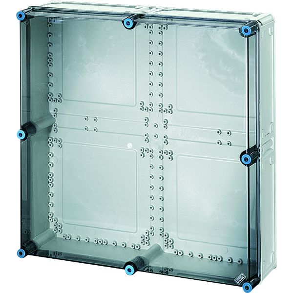 Hensel Mi 0800 Mi-Leergehäuse, Einbaumaße 575x575x146mm, transparenter Deckel