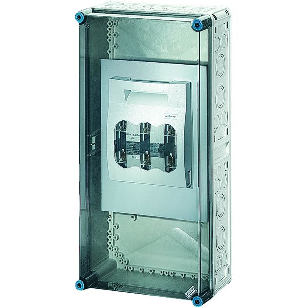 Hensel Mi 5451 Mi-NH-Sicherungslasttrennschaltergehäuse , 1xNH 1, 3polig 250 A+PE+N