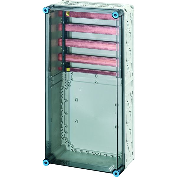 Hensel Mi 6459 Mi-Sammelschienengehäuse 300x600mm, Sammelschienen 630 A, 5polig