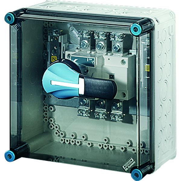 Hensel Mi 7256 Mi-Lastschaltergehäuse 160A, 3polig + PE + N