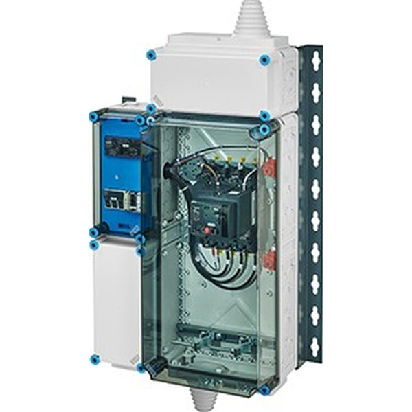 Hensel Mi AE 1244 PV-Freischaltstelle, 150 kVA, 4-polig mit Leistungsschalter und NA-Schutz