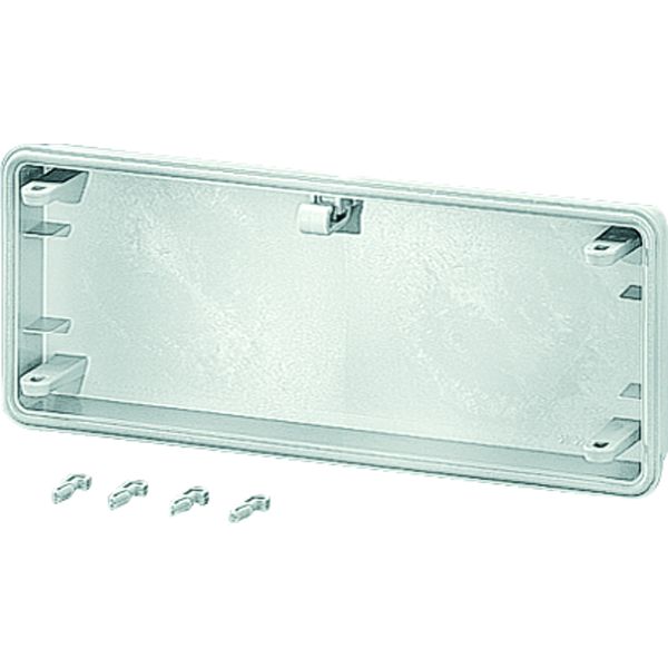Hensel Mi FP 20 Anbauflansch, ohne Vorpressungen, Nutzfläche 215x88 mm