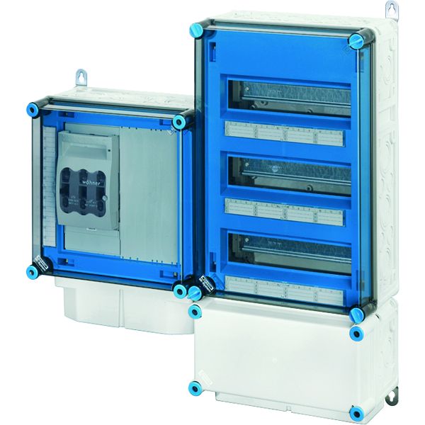 Hensel Mi PV 6111 PV-Wechselrichter-Sammler, 70kVA, 1-/3-phasige Wechselrichter