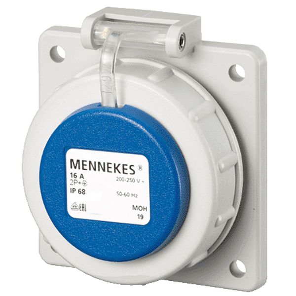 Mennekes 17081 Schutzkontakt-AD 16A 2p+E 230V IP68 BL