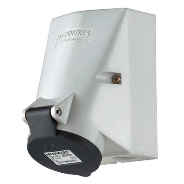Mennekes 1862 Wanddose TwinCONTACT 32A 5p 7h 500V IP44