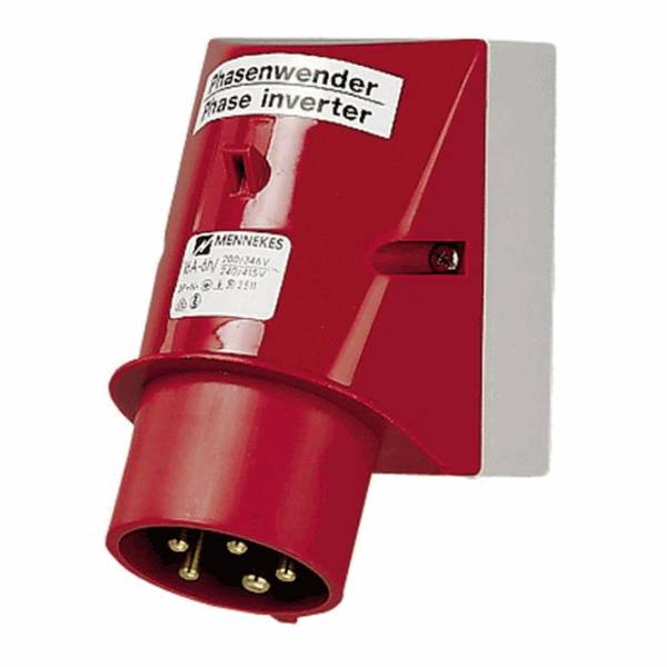 Mennekes 2478 Phasenwender Wandstecker 32A 5p 6h 400V IP44