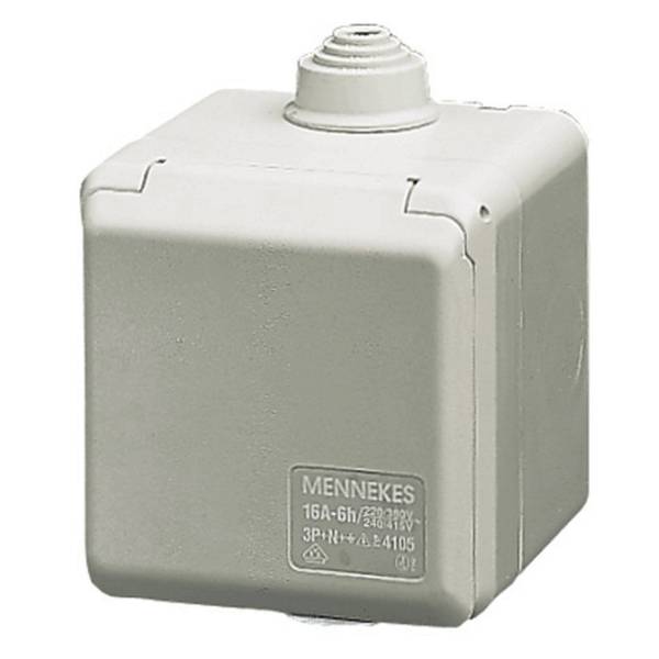 Mennekes 4105 Cepex-Wanddose 16A 5p 6h 400V IP44