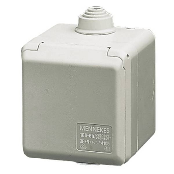 Mennekes 4105 Cepex-Wanddose 16A 5p 6h 400V IP44
