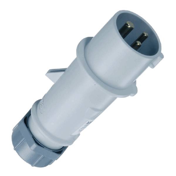 Mennekes 860 Stecker AM-TOP 16A 3p 12h nach Trenntrafo IP44