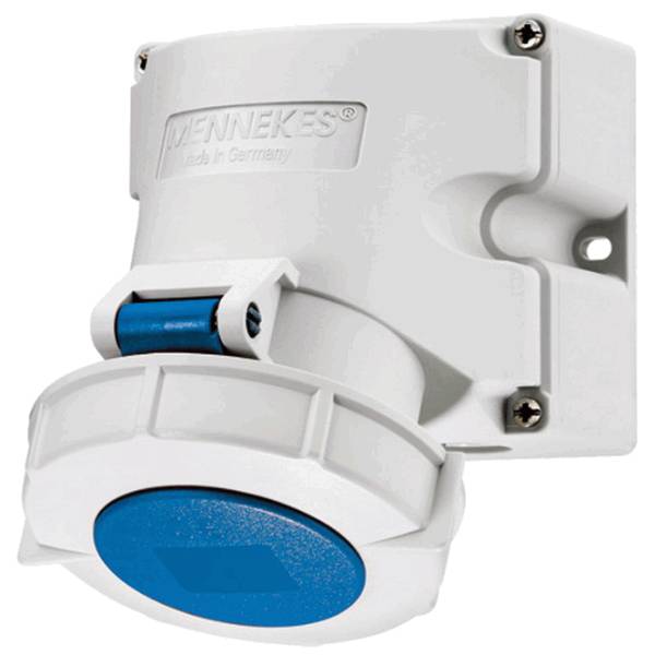 Mennekes 9105 Wanddose TwinCONTACT 16A 3p 6h 230V IP67