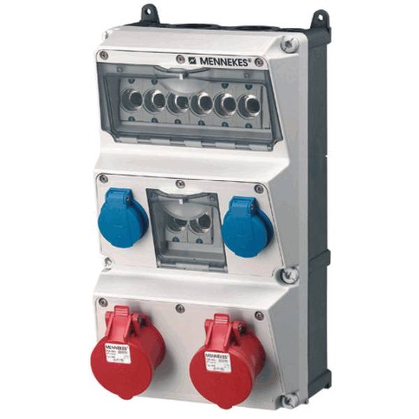 Mennekes 930002 AMAXX Steckdosen-Kombination IP44