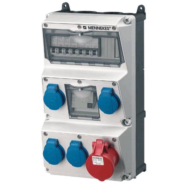 Mennekes 930019 AMAXX Steckdosen-Kombination IP44