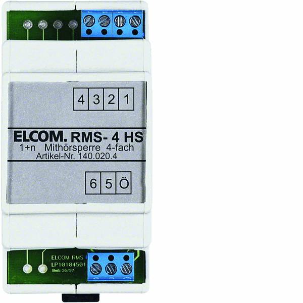 Elcom RMS-4HS Mithörsperre 4 TLN REG 1+n 1400204